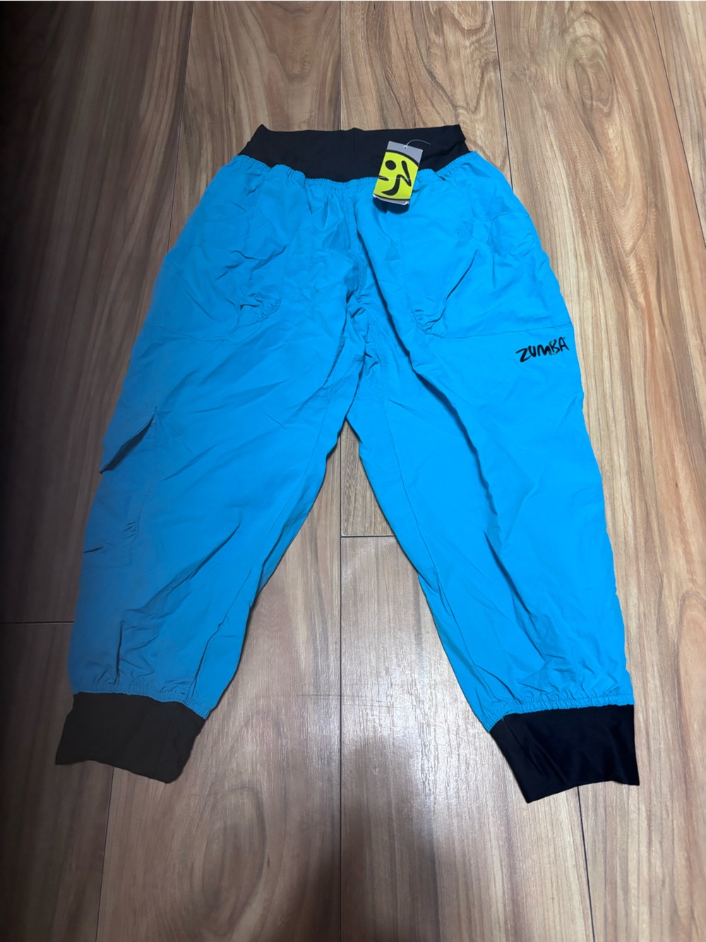 Zumba Blue Cargo pants size small